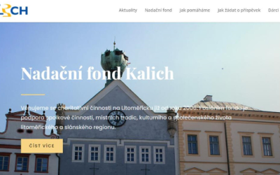 Nadační fond Kalich má nové webové stránky